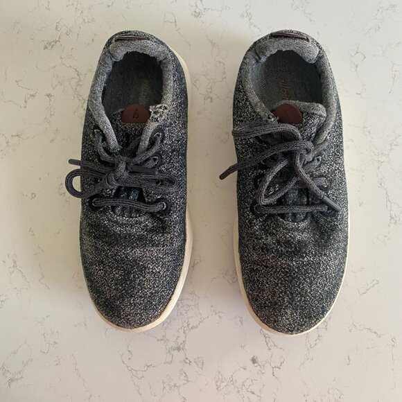 Allbirds Women’s Wool Runner Mizzles Gray Sneakers Size 9 1119 NV1 Merino Wool - Picture 4 of 14